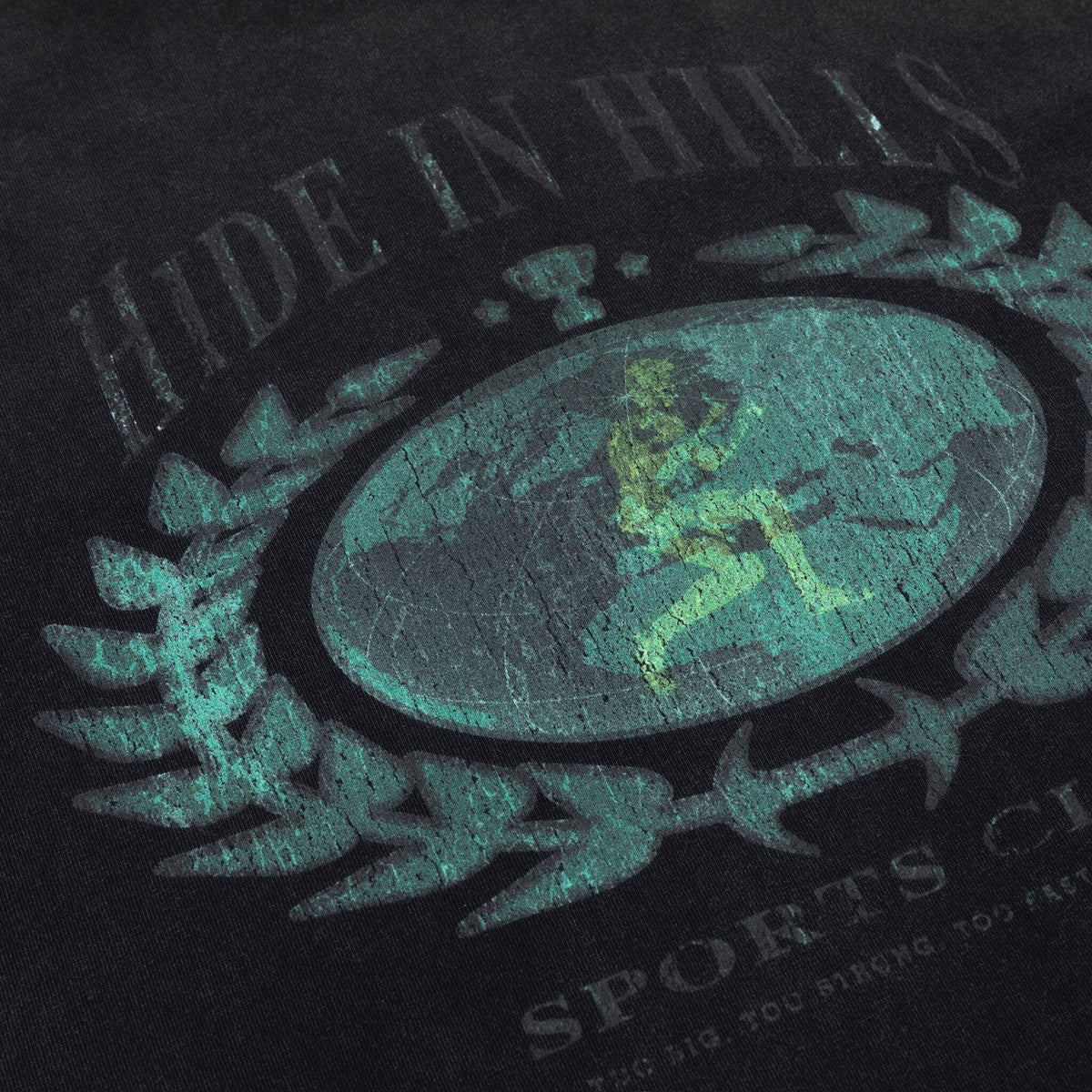 HIH SPORTS CLUB T-SHIRT / BLACK - image 3