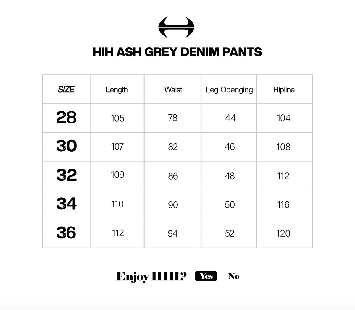HIH ASH GREY DENIM PANTS / GREY - image 5