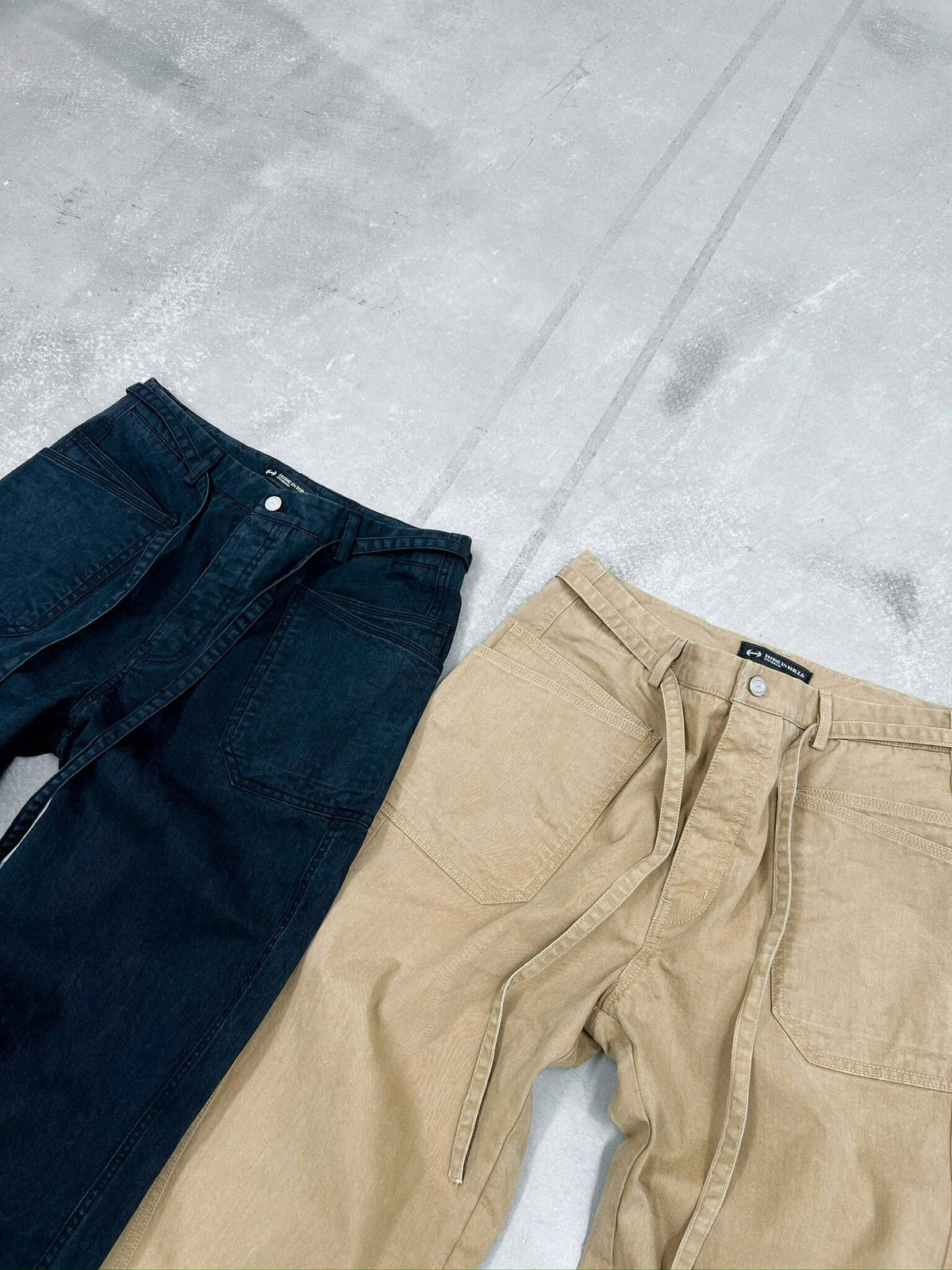 HIH ROTATED SEAM PANTS / BLACK - image 7