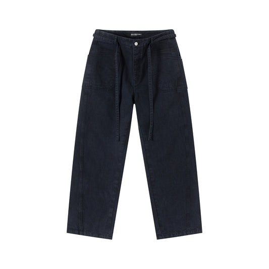 HIH ROTATED SEAM PANTS / BLACK - image 1