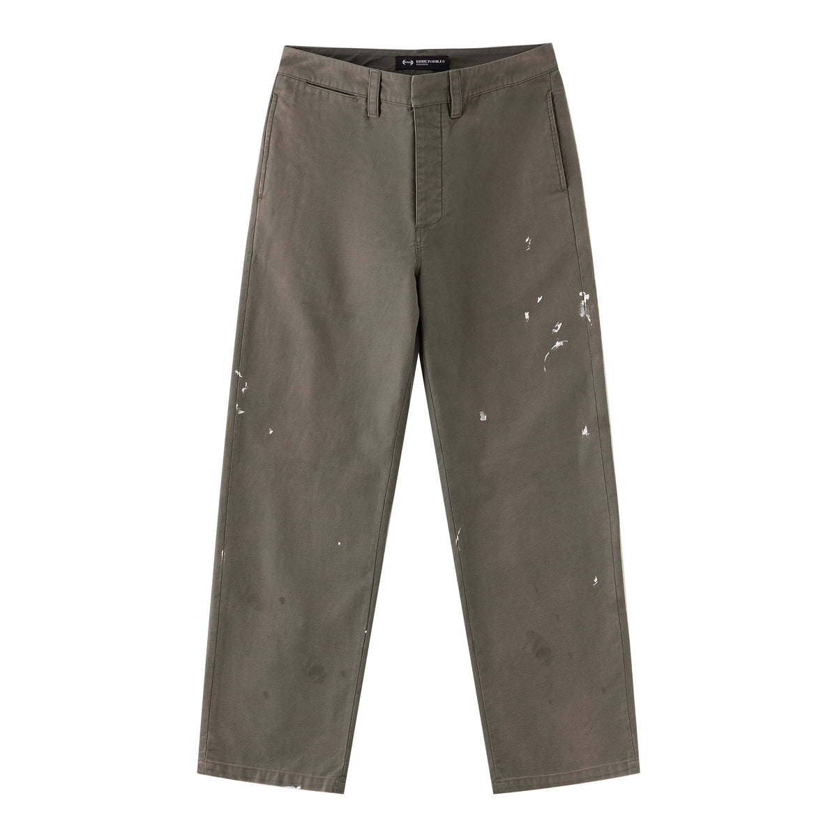 WASHED WORK PANTS / PAINT SPLATTER - image 1