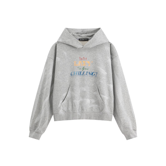 HIH LAZY HOODIE / GREY - image 1