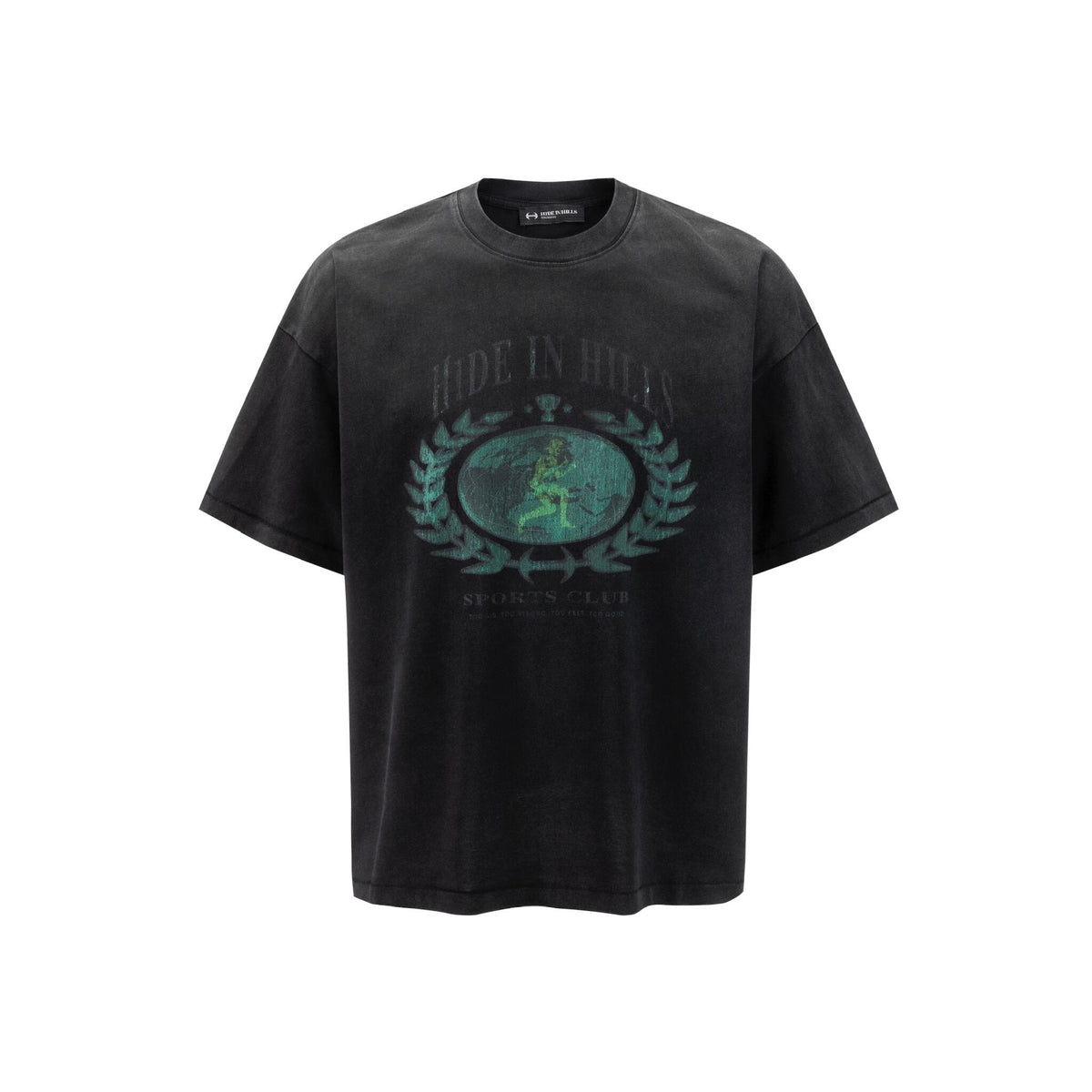 HIH SPORTS CLUB T-SHIRT / BLACK - image 1