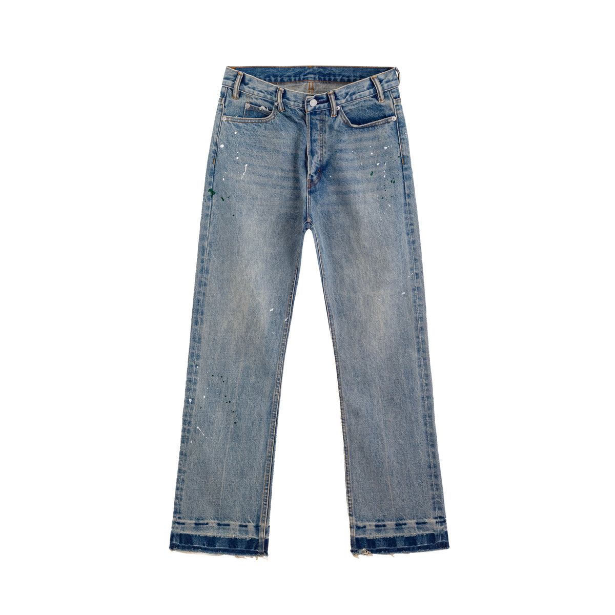 HIH WASHED DENIM PANTS / INDIGO - image 1