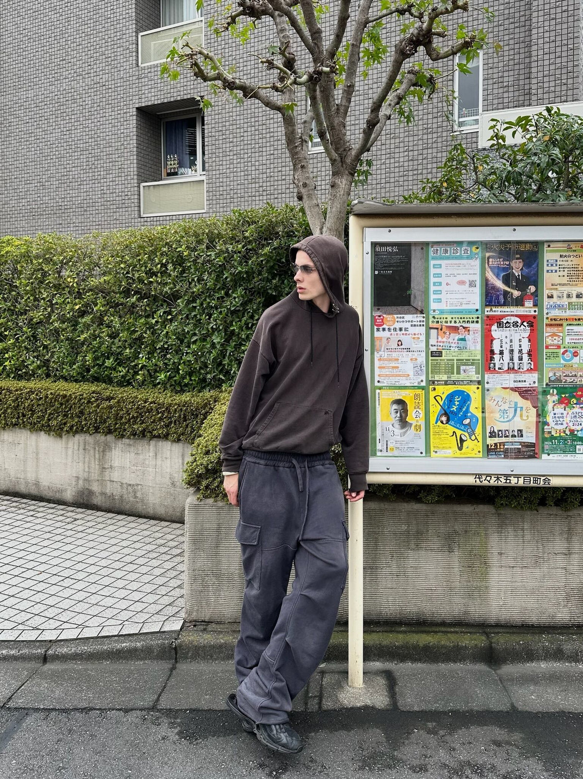 HIH CARGO SWEATPANTS / INK - image 9