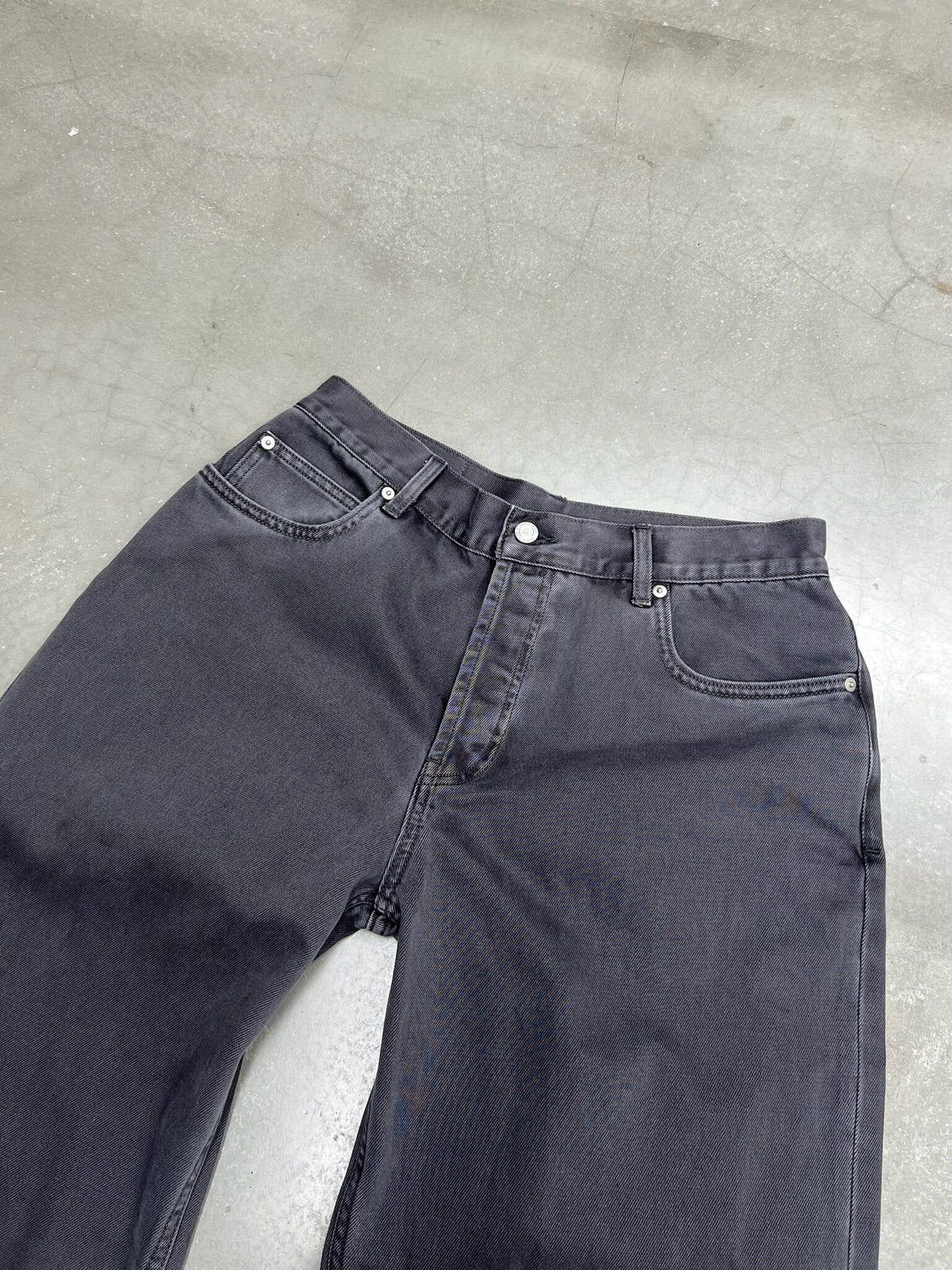 HIH ASH GREY DENIM PANTS / GREY - image 6