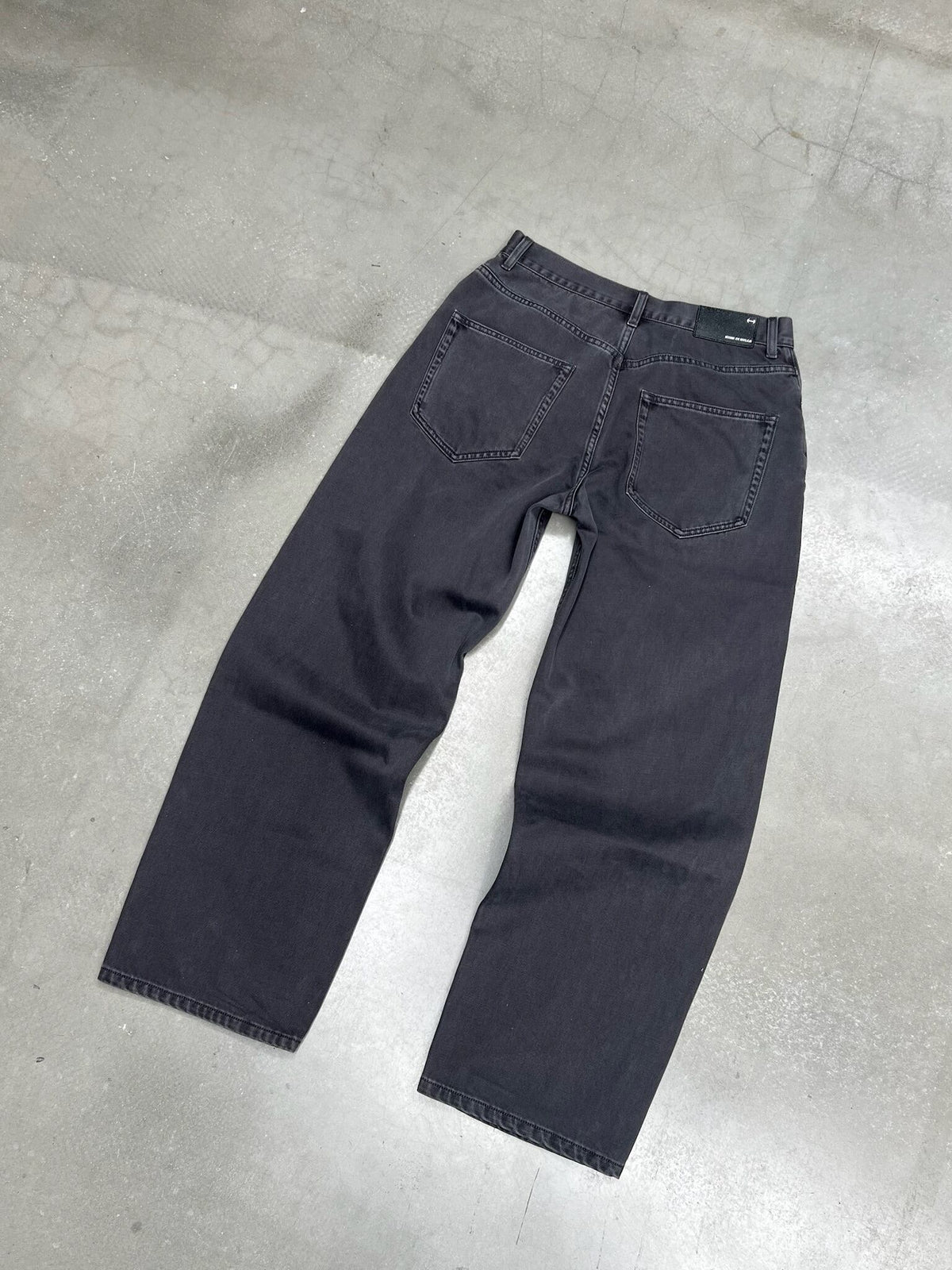 HIH ASH GREY DENIM PANTS / GREY - image 4