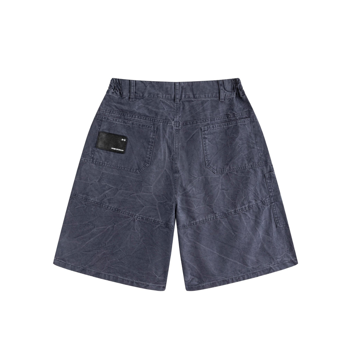 HIH WASHED WORK SHORTS / BLUE - image 2