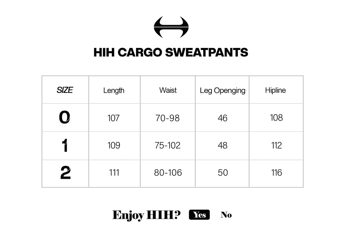 HIH CARGO SWEATPANTS / INK - image 3