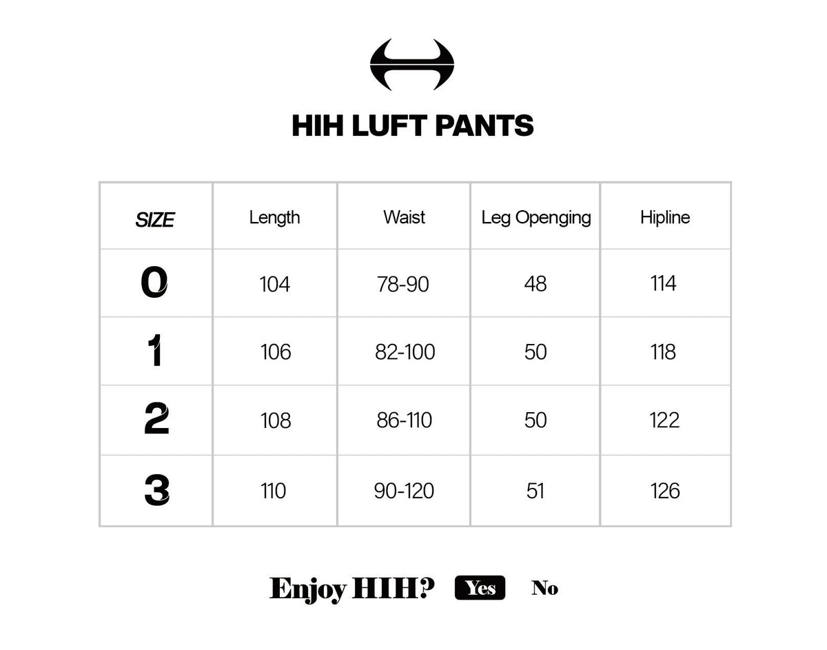 HIH LUFT PANTS / BLACK - image 3