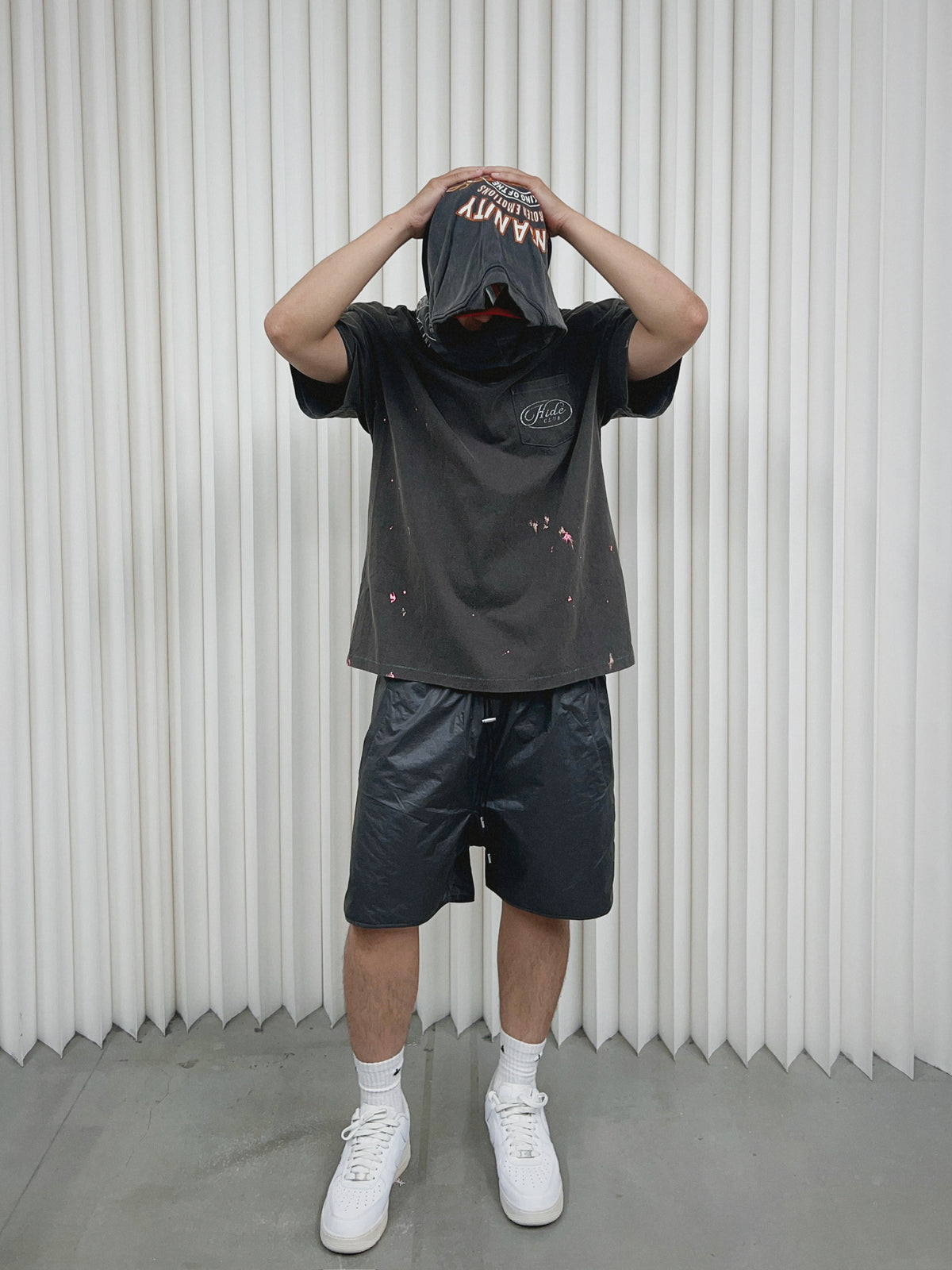 SHADOW BOXING SHORTS / BLACK