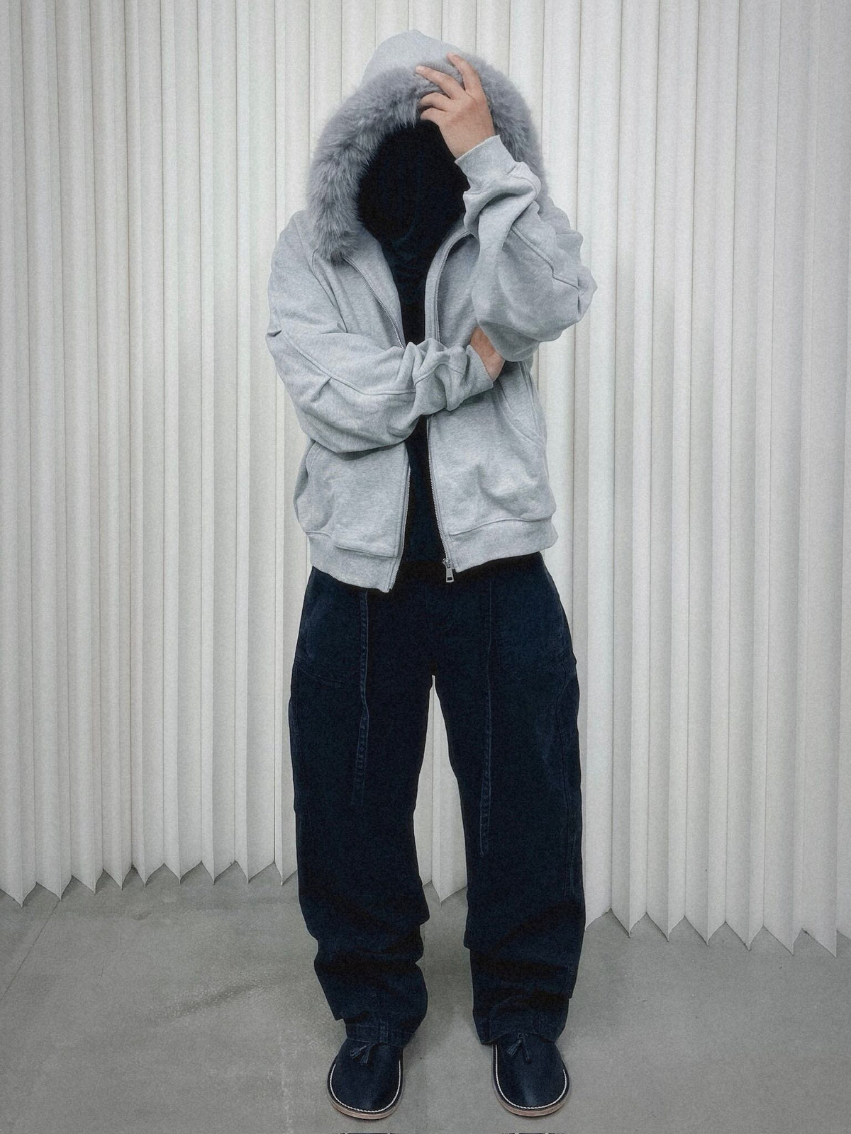 HIH ROTATED SEAM PANTS / BLACK - image 6