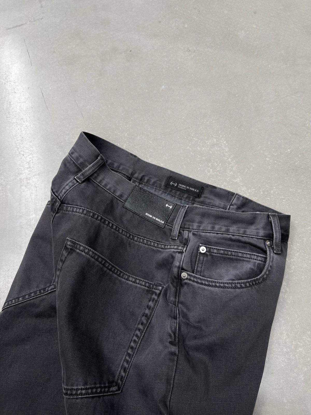 HIH ASH GREY DENIM PANTS / GREY - image 7