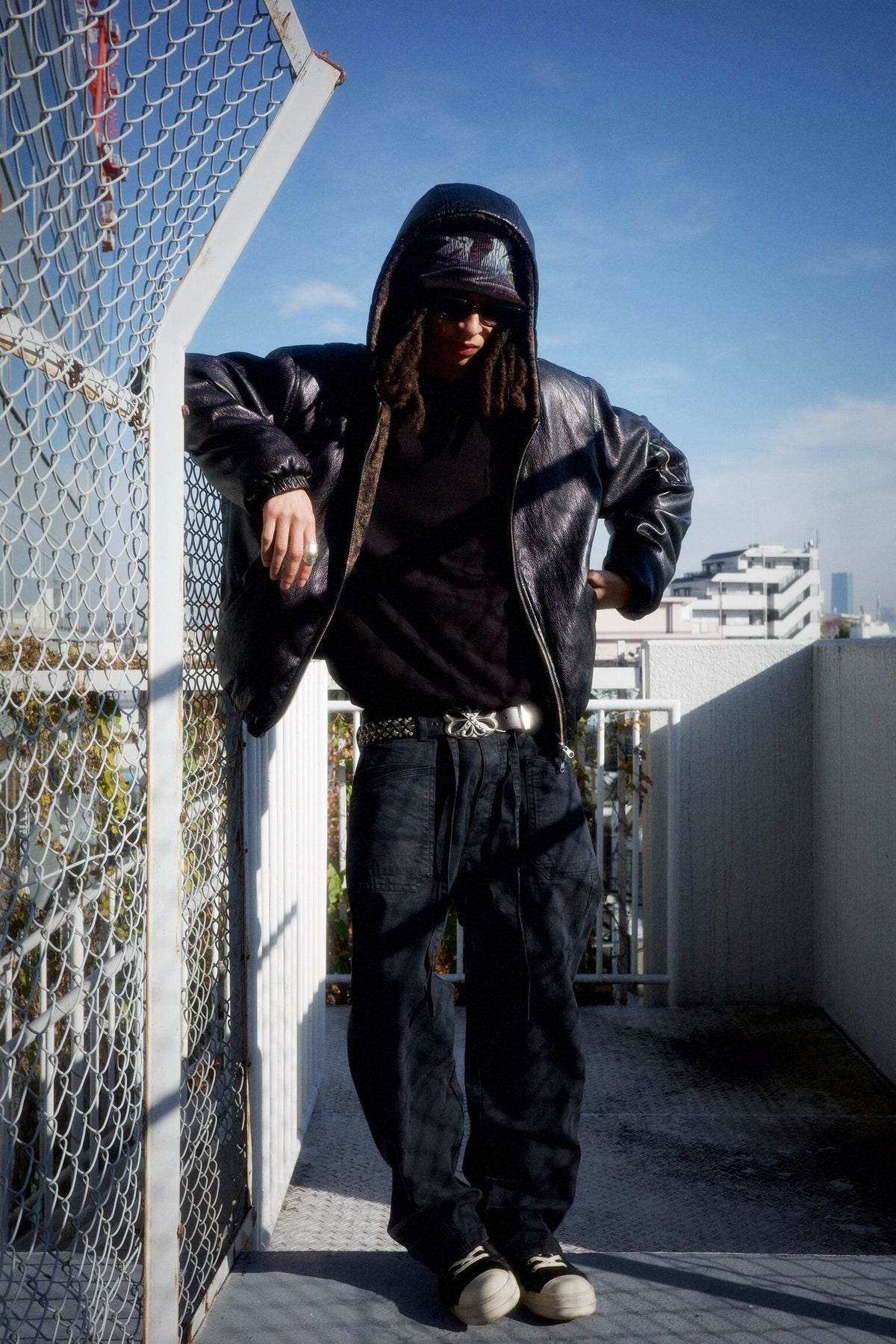 HIH ROTATED SEAM PANTS / BLACK - image 5