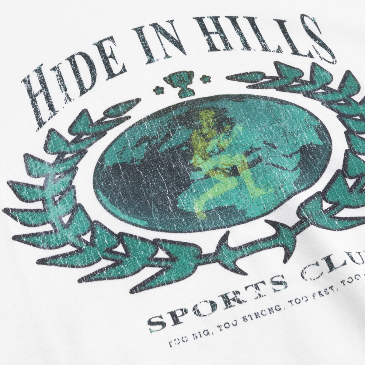 HIH SPORTS CLUB T-SHIRT / WHITE - image 3