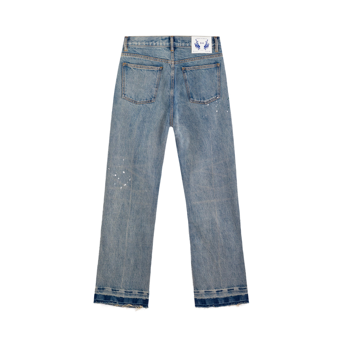 HIH WASHED DENIM PANTS / INDIGO - image 2