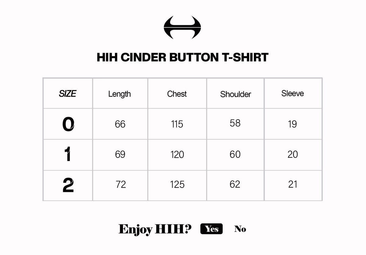 HIH CINDER BUTTON T-SHIRT / MULTI - image 7