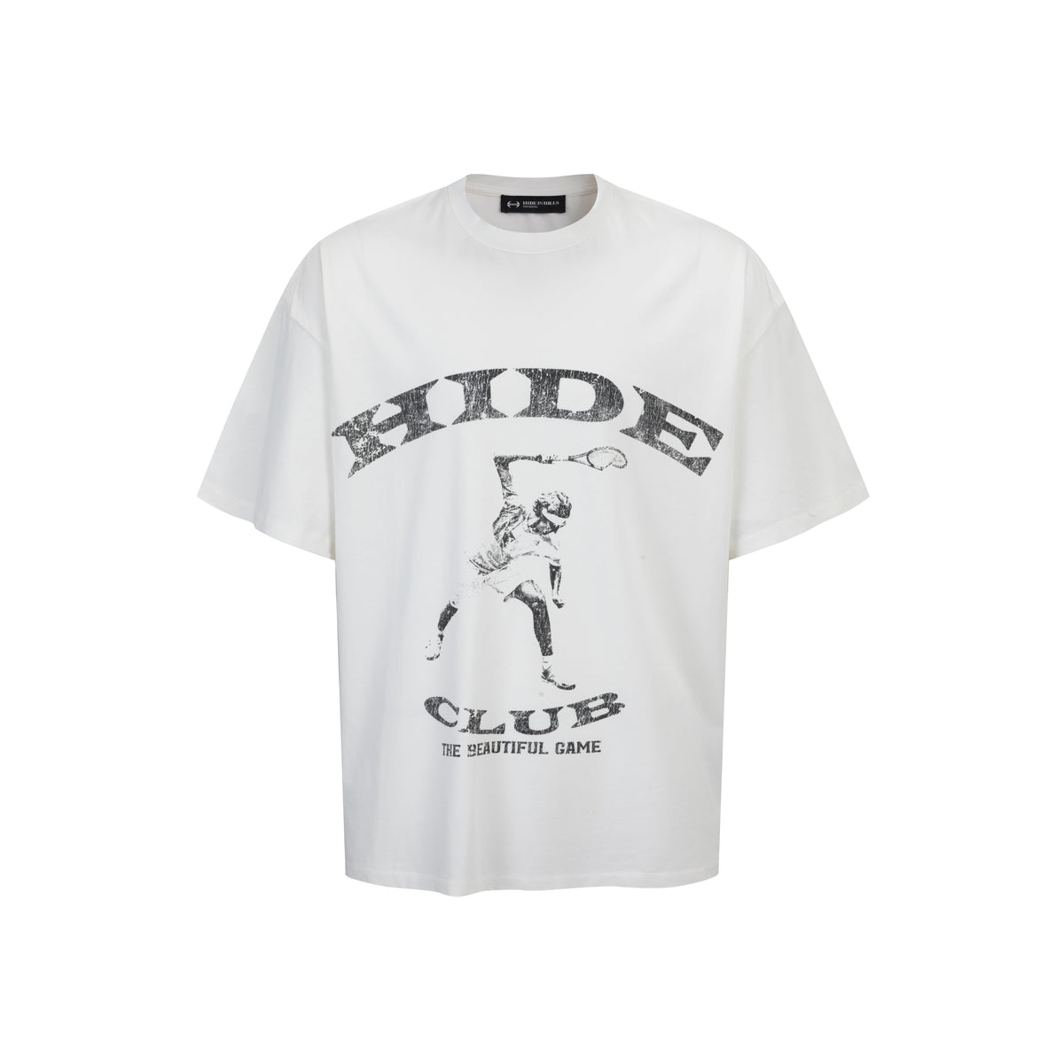 HIH FADED MOTIF TEE / TENNIS