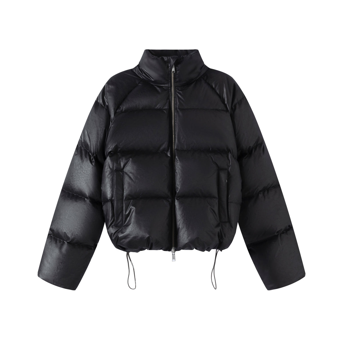 HIH SHEEN NYLON DOWN JACKET / BLACK - image 3